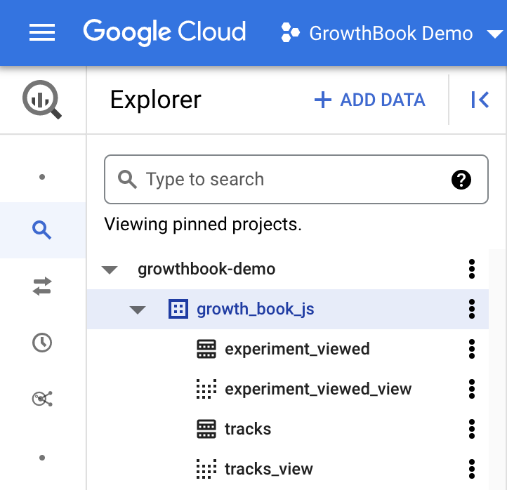 Get default project name and default dataset